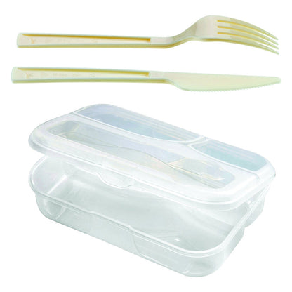 Lunch Box with Cutlery Included