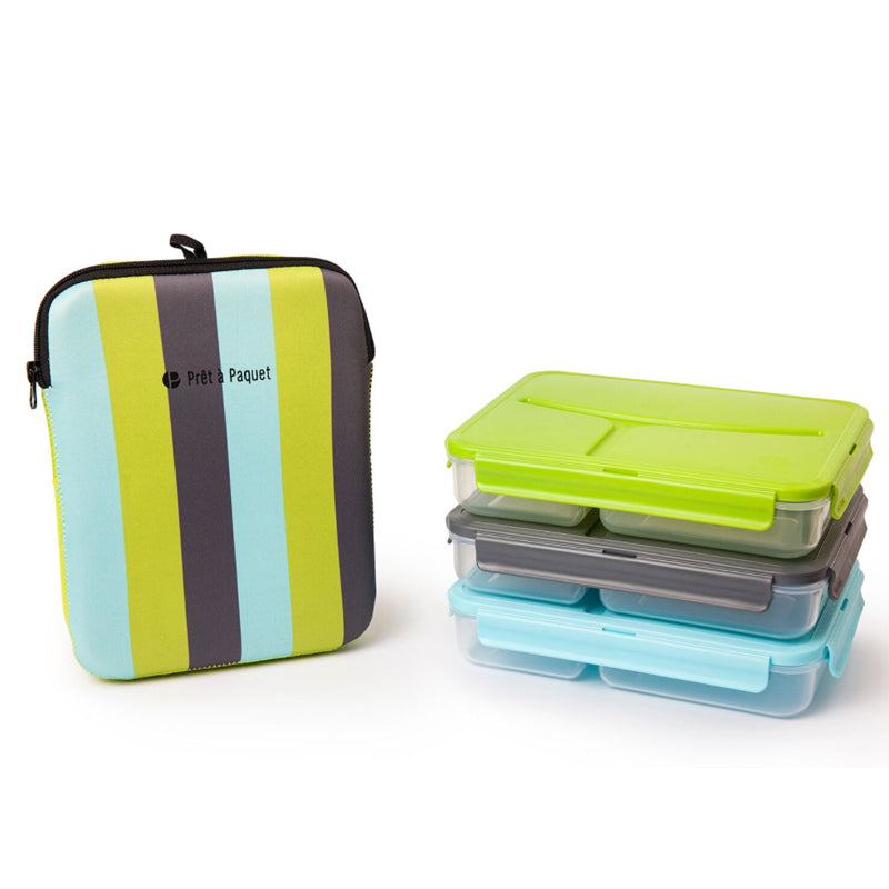 Prêt-à-Paquet Salad Lunch Boxes - Set of 3