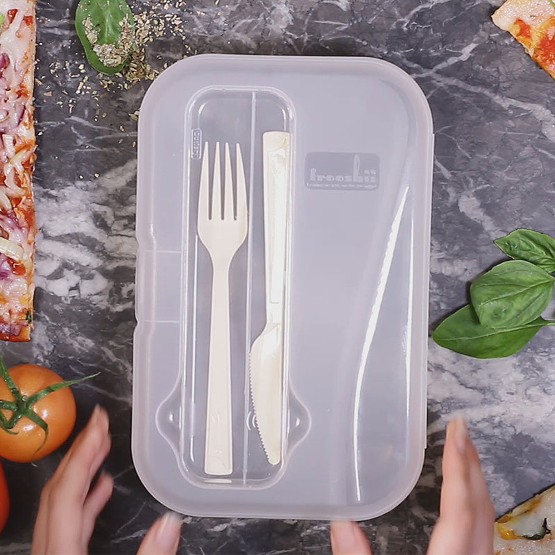 Lunch Box with Cutlery Included