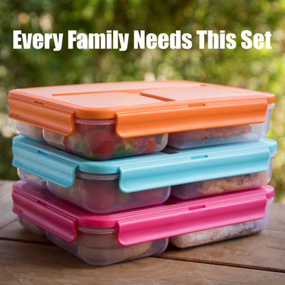 Prêt-à-Paquet Salad Lunch Boxes - Set of 3