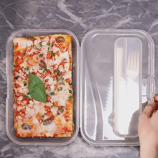 Lunch Box with Cutlery Included