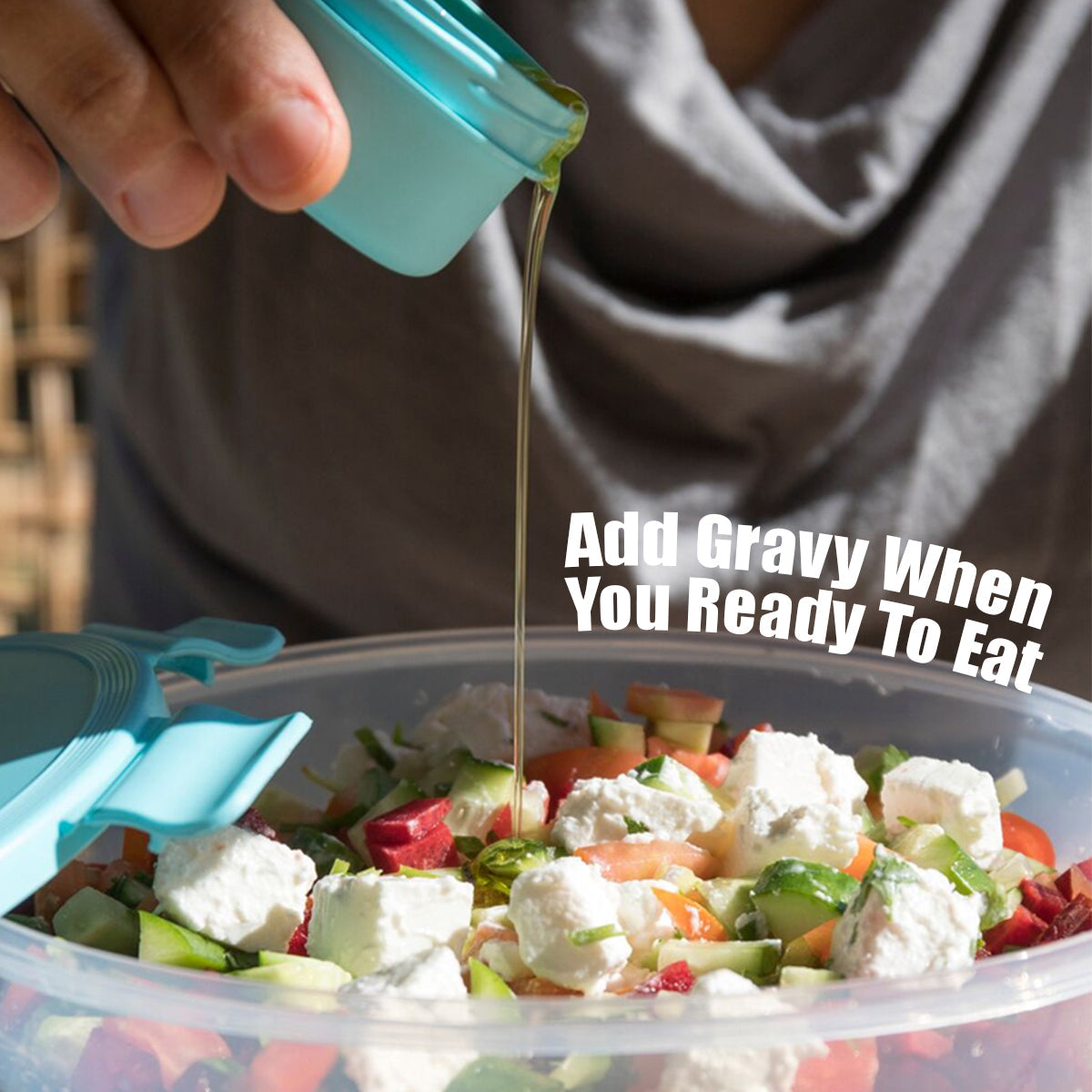 Prêt-à-Paquet Salad Lunch Boxes - Set of 3