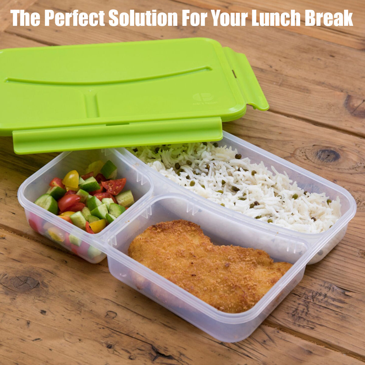 Prêt-à-Paquet Salad Lunch Boxes - Set of 3