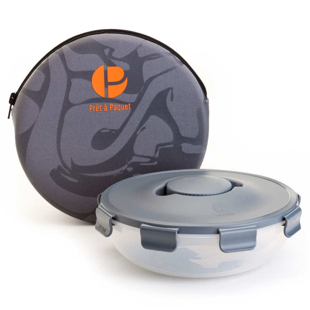 Salad/Pasta Lunch Box - Grey